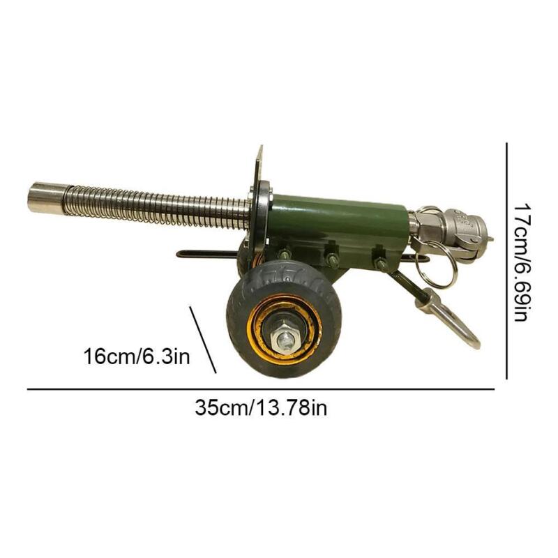 Firecracker Artillery Cannon Stainless Steel Mini Cannon-Military Model Collection