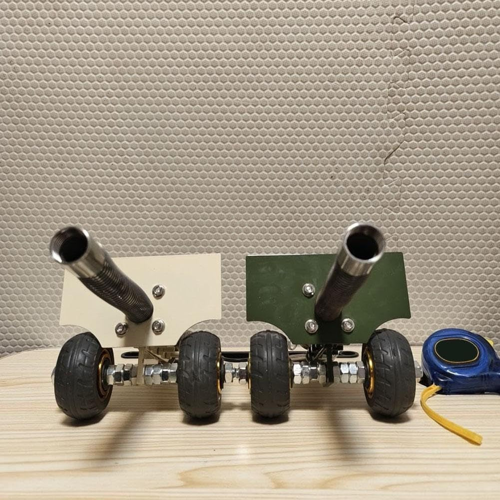 Firecracker Artillery Cannon Stainless Steel Mini Cannon-Military Model Collection