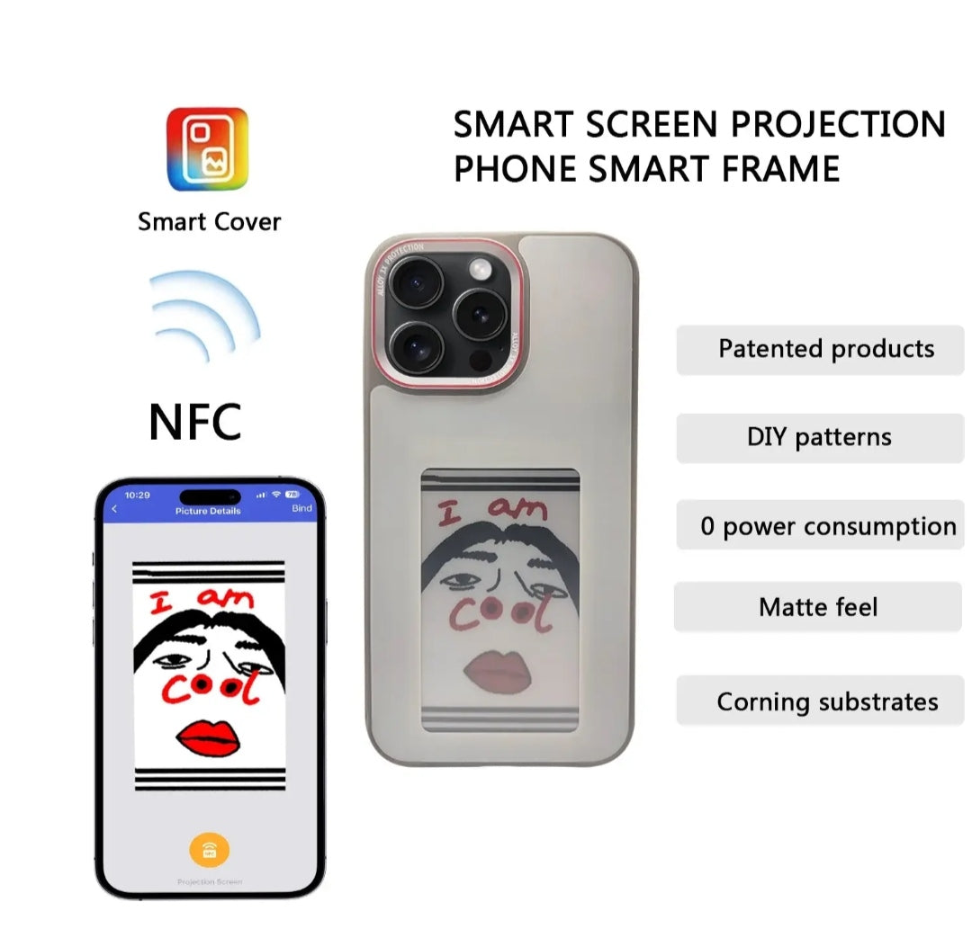 Wireless Smart DIY Screen Case for Iphone