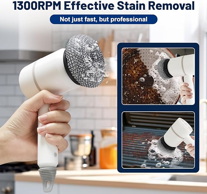 Multifunctional Brush, Long Lasting Batterry